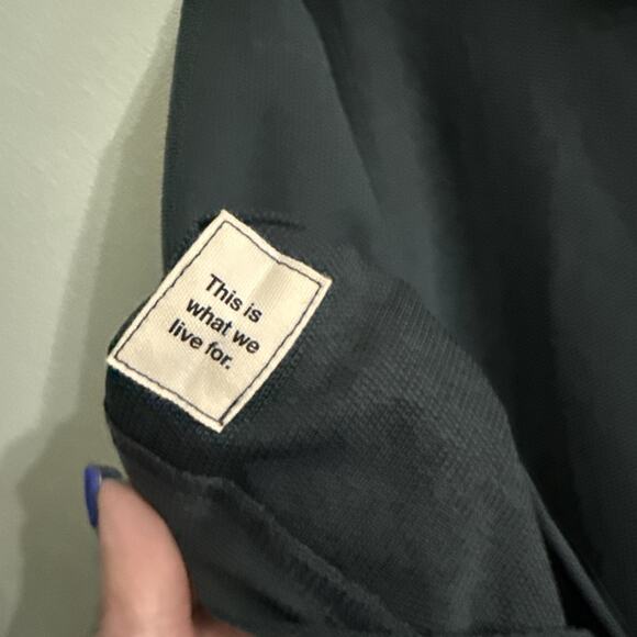 Vuori V164 Ace Men's Polo green Athletic Stretch Shirt Large - Picture 3 of 5